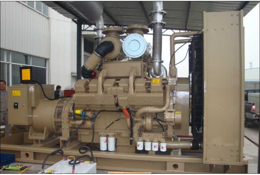 南岳应急800kw康明斯高压系列柴油发电机组